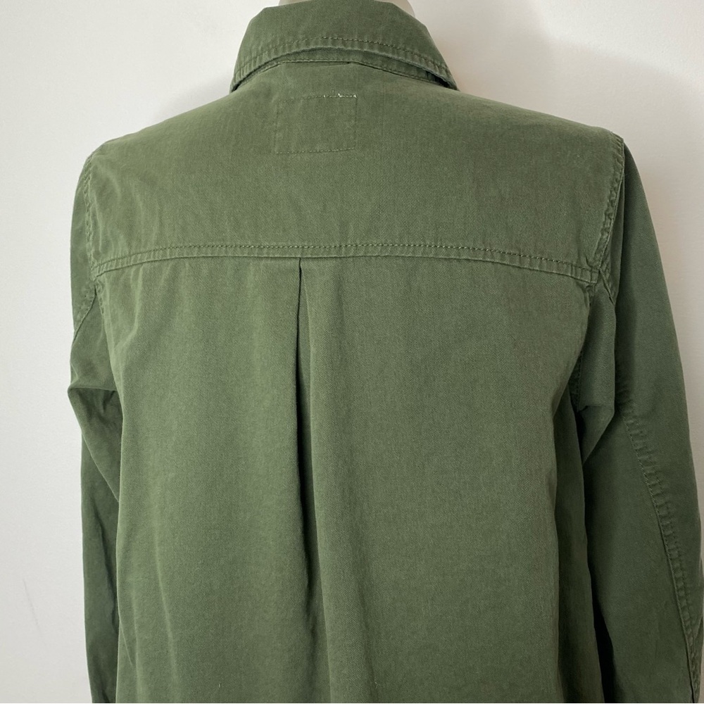Old Navy Green Button Front Jacket - image 5